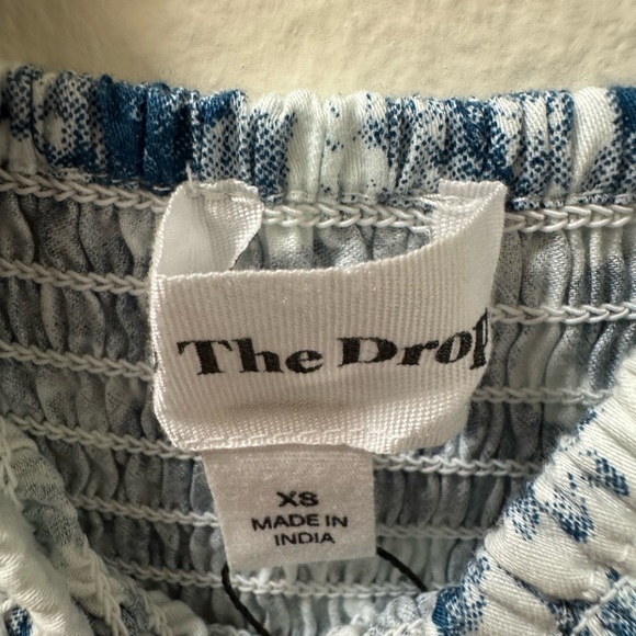 Blue Floral Midi Dress - Picture 4 of 6